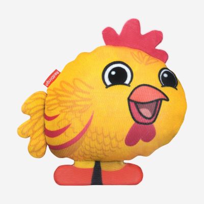 DURABLES Flat Toy Chicken Yellow